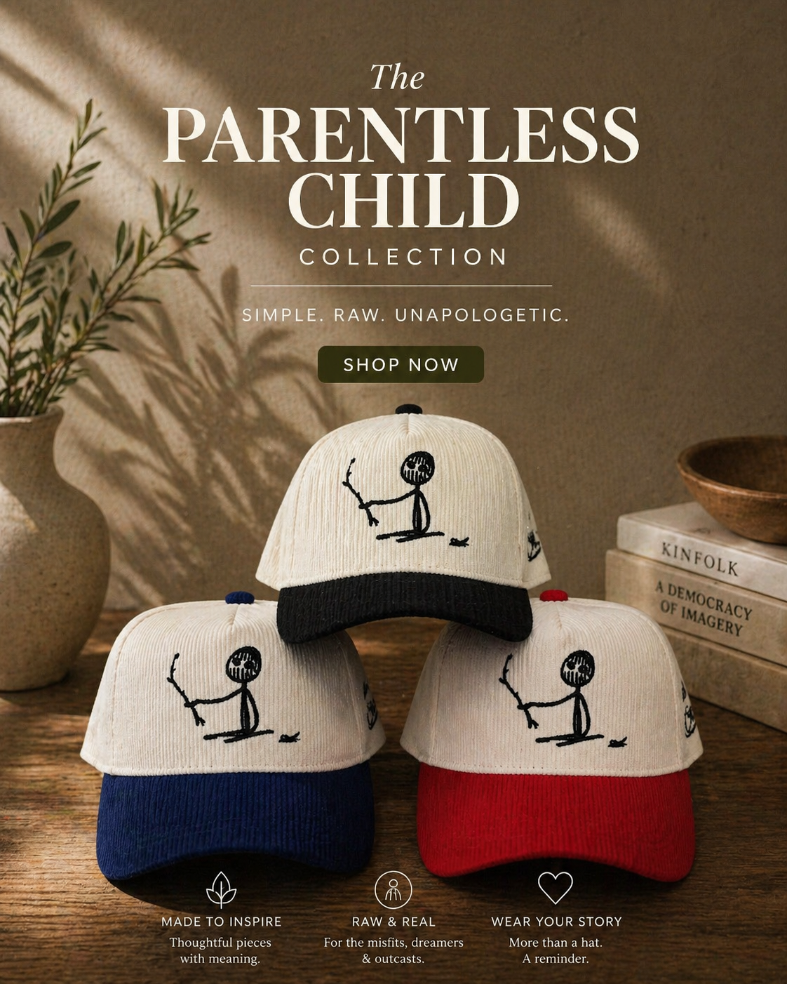 The Parentless Child Collection Hat