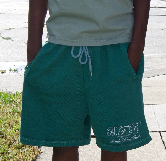 Green shorts